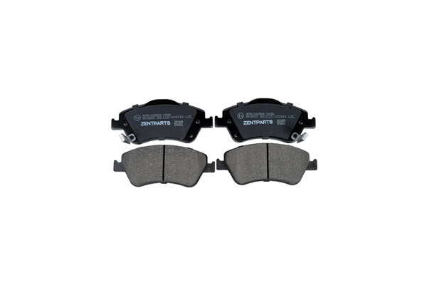 Колодки дисковые передние ZENTPARTS Z07429