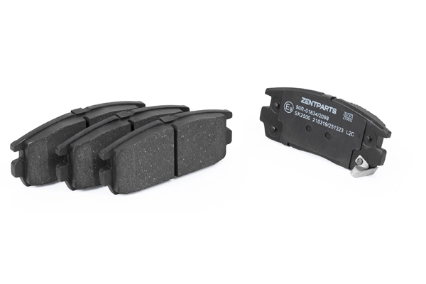 Колодки дисковые задние ZENTPARTS Z07371