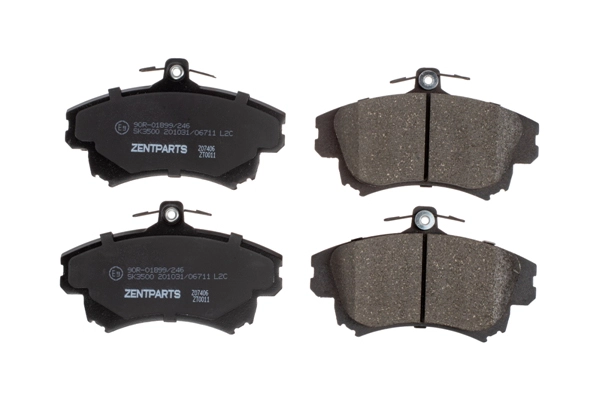 Колодки дисковые передние ZENTPARTS Z07406