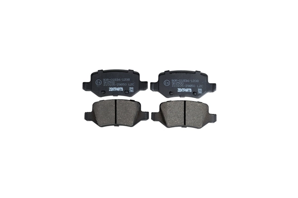 Колодки дисковые задние ZENTPARTS Z07431