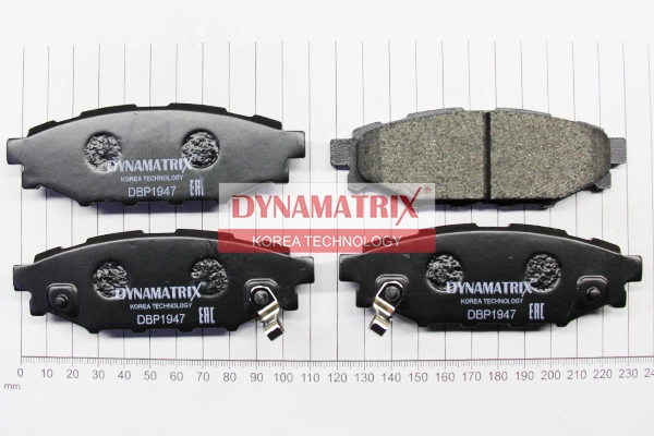 Колодки тормозные барабанные DYNAMATRIX-KOREA DBP1947