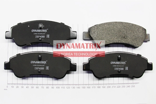 К-кт колодок для диск.тормозов peugeot 1007 05- 206 99- 206 cc 00- 206 sw 02- 207 06- 207 sw 07- 307 00- 307 sw 02- partner 96- citroen c2 03 DYNAMATRIX-KOREA DBP4066
