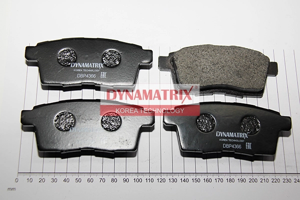 К-кт колодок для диск.тормозов mazda cx-7 06- cx-9 07- DYNAMATRIX-KOREA DBP4366