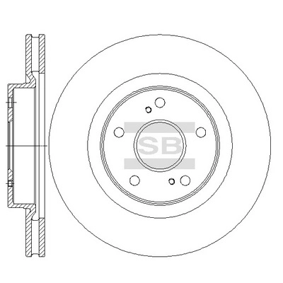 Диск тормозной HI-Q SD4801