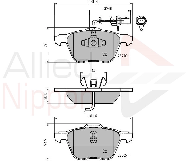 Деталь ALLIED NIPPON ADB11136
