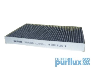 Фильтр воздушный салона угольный PURFLUX AHC535