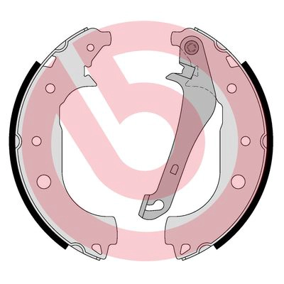 Brakeshoe BREMBO S 24 552