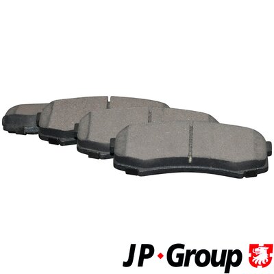Колодки тормозные дисковые /комплект 4 шт/ JP GROUP 4863701710