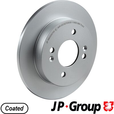 Тормозной диск JP GROUP 3663200700