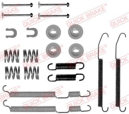 Комплект монтажный тормозных колодок QUICK BRAKE 105-0075