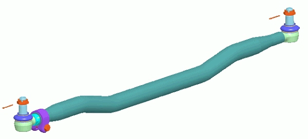 Тяга рулевая LEMFÖRDER 37332 01