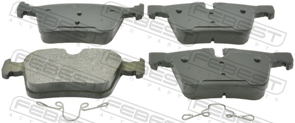 Комплект колодок для дисковых тормозов FEBEST 2701-S90R
