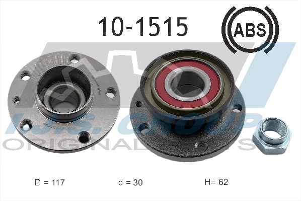 Ступица колеса alfa romeo 156 IJS GROUP 10-1515