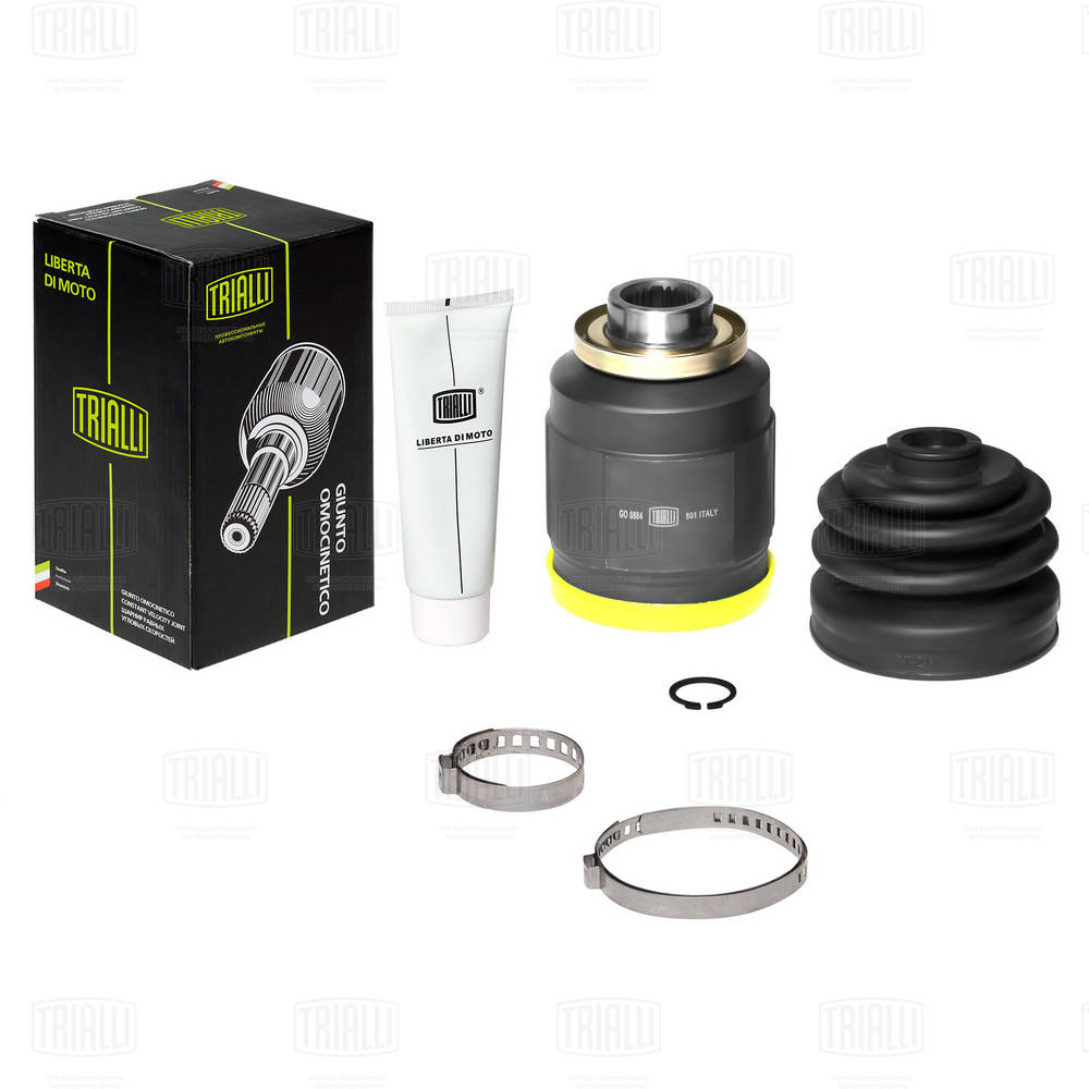Go 0884 шрус внутренний правый к-кт 35 шлц TRIALLI GO 0884