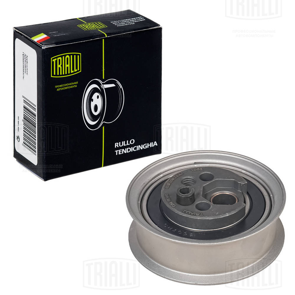 Cm 6046 ролик грм для а/м audi 80 (91-) 2.0i (натяж.) (cm 6046) TRIALLI CM 6046