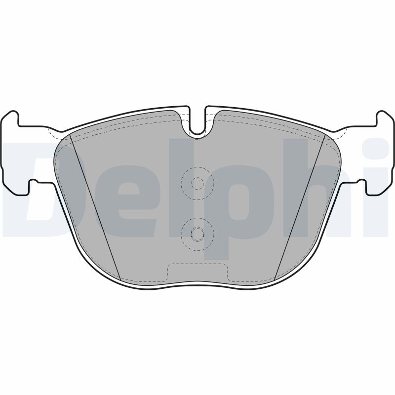 Тормозные колодки DELPHI LP2090