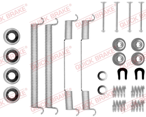 Комплектующие тормозной колодки QUICK BRAKE 105-0543