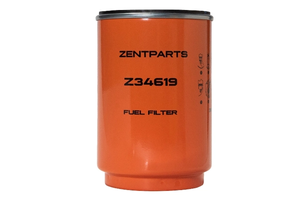 Z34619 фильтр топливный h158 d108 1-14uns ZENTPARTS Z34619
