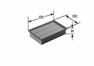 Воздушный фильтр CLEAN FILTERS MA3179