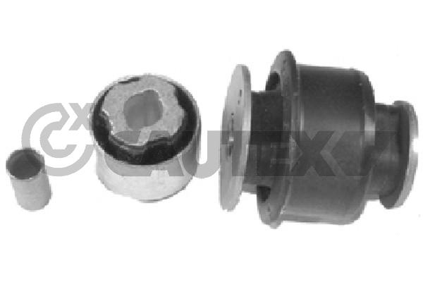Комплект сайлентблоков подвески 2 шт citroen c6 / peugeot 407 CAUTEX 751937