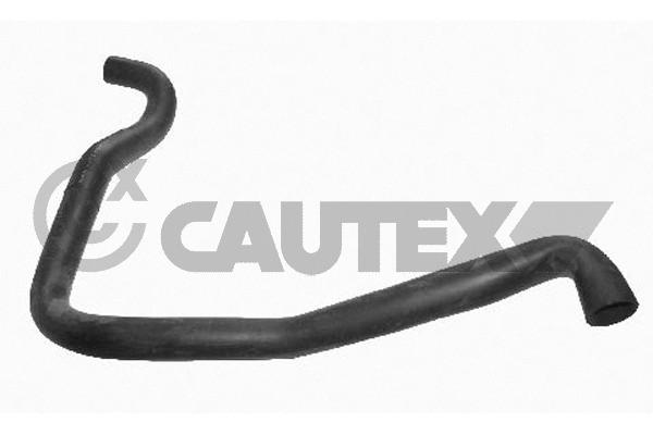 Патрубок радиатора CAUTEX 466098