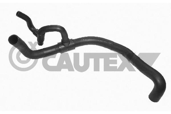 Патрубок радиатора CAUTEX 466097