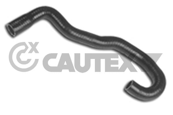 Патрубок радиатора (печки) CAUTEX 481128