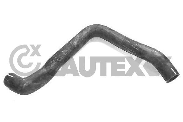 Патрубок радиатора CAUTEX 026547