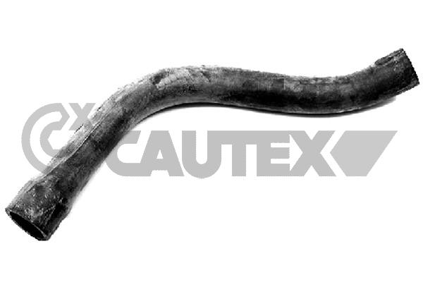 Патрубок радиатора CAUTEX 206016
