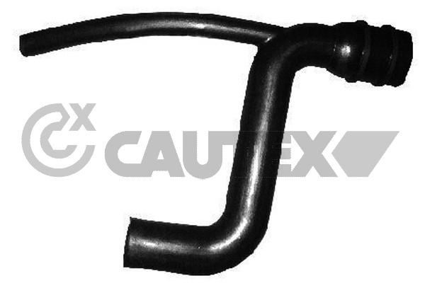 Патрубок радиатора CAUTEX 016766