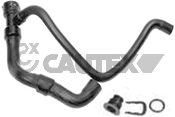 Патрубок радиатора CAUTEX 466065