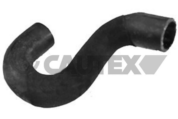 Патрубок радиатора CAUTEX 481103