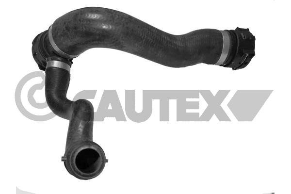 Патрубок системы охлаждения радиатора верхн bmw e60 523i-525i-525xi-530i-530xi e60n 523i-525i-525xi-530i-530xi e61 523i-525i-525xi-530i-530xi e61n 523i-525i-525xi-530i-530xi CAUTEX 754115