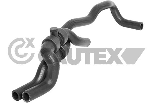 Патрубок радиатора CAUTEX 011385