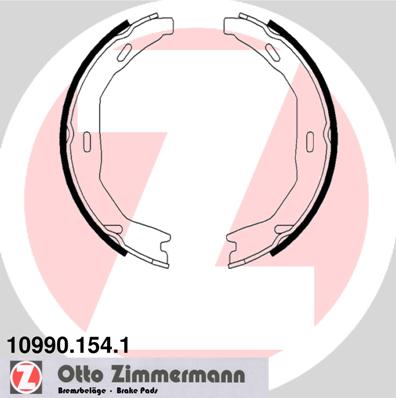 Колодки ручника ZIMMERMANN 10990.154.1