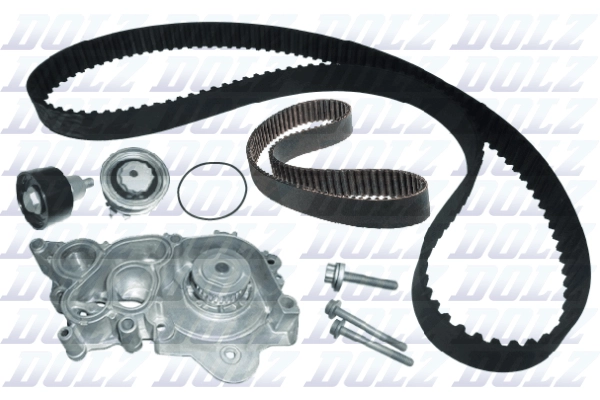 Комплект грм с водяным насосом a234 vag 1.0-1.6 11- DOLZ KD150