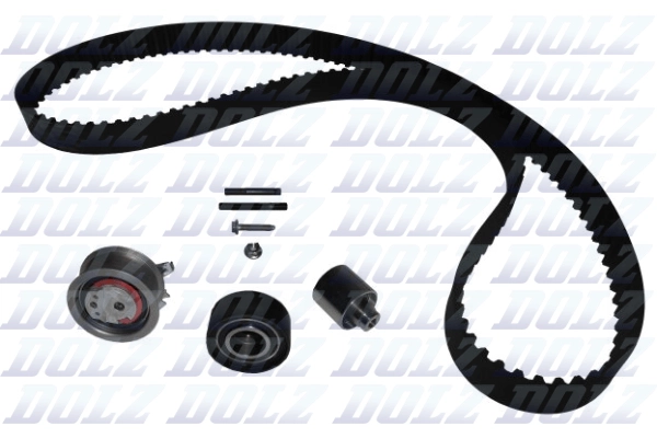 Комплект грм vw golf plus/ golf v/ jetta / passat/ touran 2.0d DOLZ SKD048