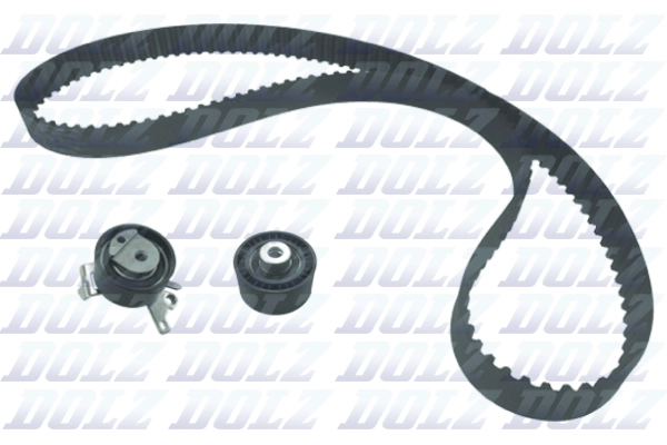 Комплект грм peugeot 206/307/406/407/c5 2.0/2.2 DOLZ SKD056