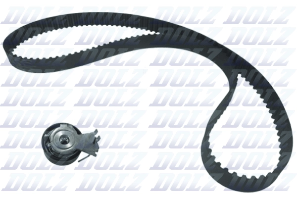 Комплект грм peugeot 1007/c2/c3/partner 1.4 DOLZ SKD057