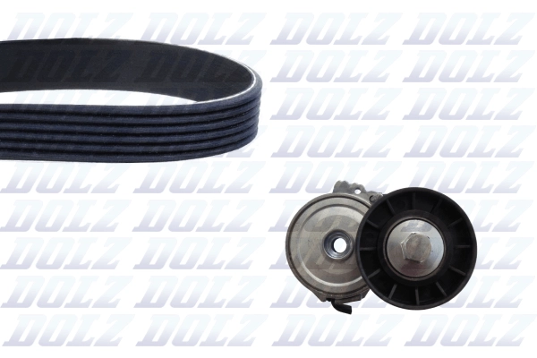 Комплект грм peugeot 508/607/807/expert 2.0d DOLZ SKD203A