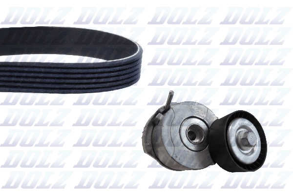 Комплект грм peugeot 308/407/3008 2.0d DOLZ SKD215A