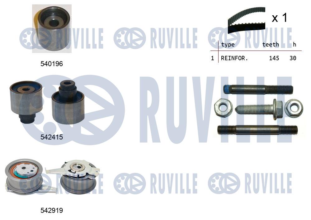 Ремкомплект привода грм RUVILLE 550498
