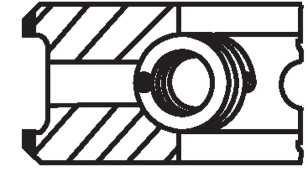 227 rs 00111 0n0 кольца поршневые d120 3.5x3x4/1 MAHLE/KNECHT 227 RS 00111 0N0