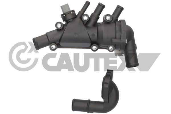 Фланец системы охлаждения ford fiesta 96- 1.3 CAUTEX 766465