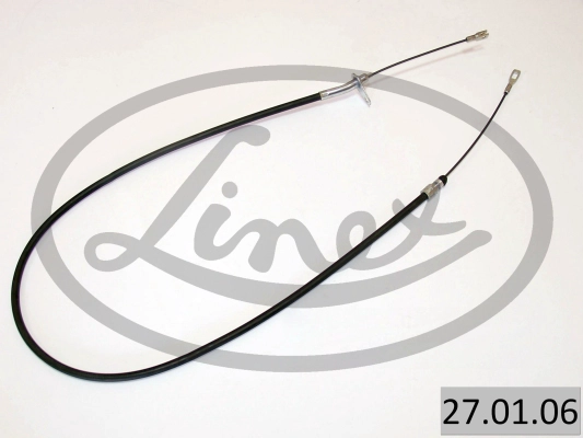 Трос стояночного тормоза лев mercedes benz w123 76-85 l l1640mm LINEX 27.01.06