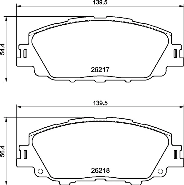 Колодки тормозные дисковые комплект BREMBO P83175