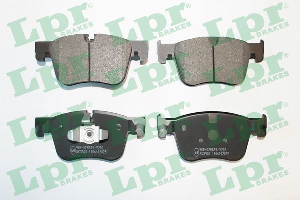 05p2025 колодки тормозные peugeot 3008/5008 16- передние LPR 05P2025