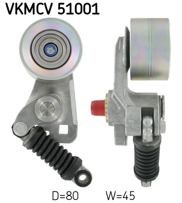 Натяжитель ремня в сборе SKF VKMCV51001