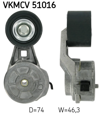Натяжитель ремня в сборе SKF VKMCV51016