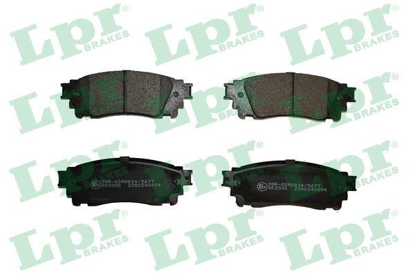 Колодки тормозные дисковые lpr LPR 05P2094